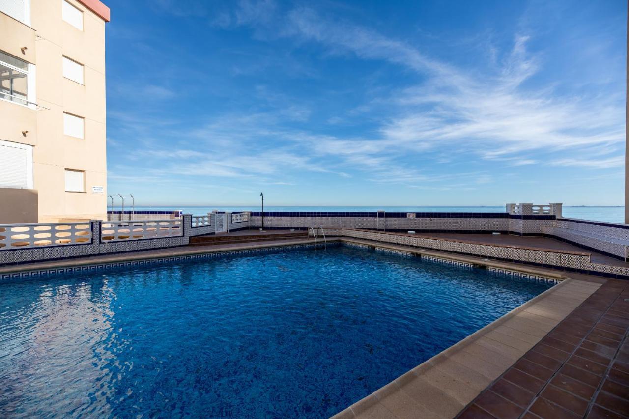 Bright Studio With The Seaview And Swimming Pool Διαμέρισμα Λα Μάνγκα Δελ Μαρ Μενόρ Εξωτερικό φωτογραφία